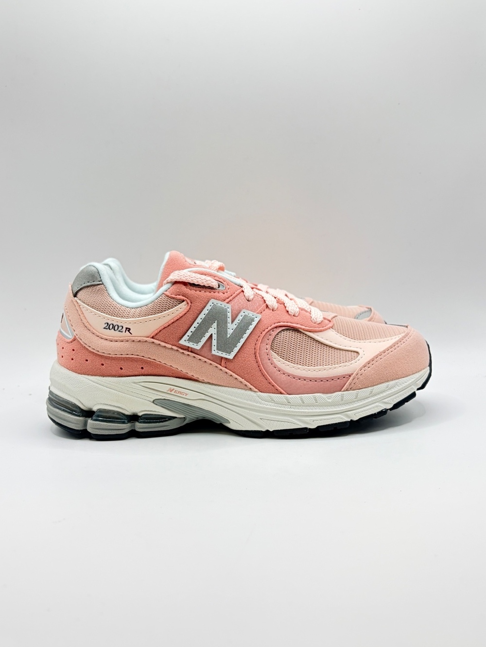 New Balance 2002R Pink and Grey Running Sneakers 3.5Y/5W